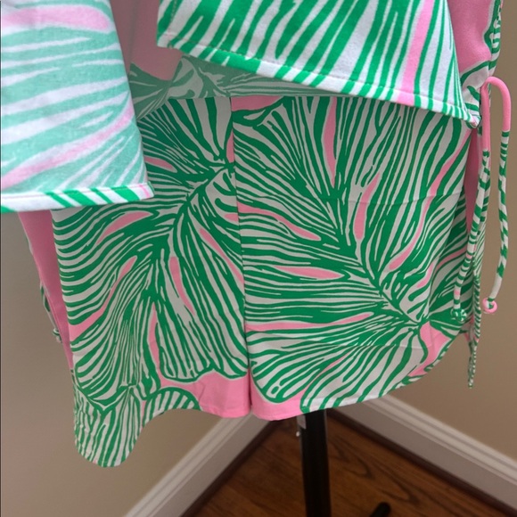 Lilly Pulitzer, Donna Romper. Mandeville Baby , Who let the Fronds Out Size 10 - Picture 7 of 7